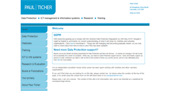 Desktop Screenshot of paulticher.com